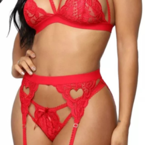 Conjunto Portaligas Rojo