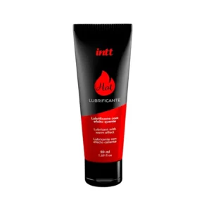 Lubricante INTT Hot frutilla Caliente Base Agua